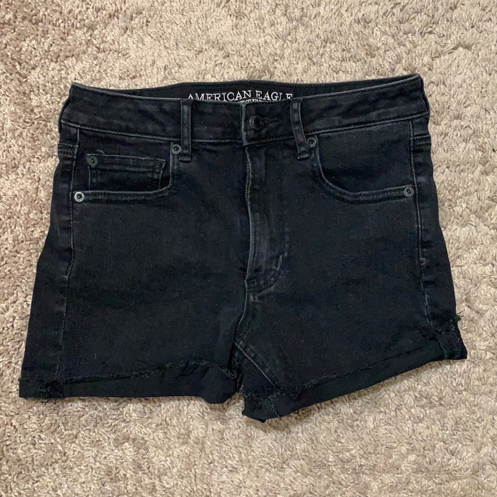 Black American Eagle Shorts